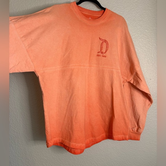 Disneyland Resort Ariel’s Grotto Coral Ombré Glitter Spirit Jersey Medium - Picture 10 of 13